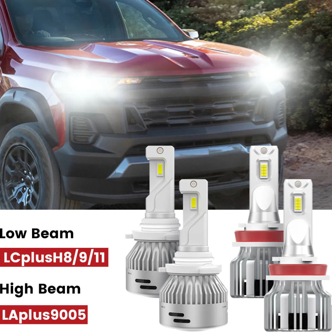 Fit for 2023-2026 Chevrolet Colorado LED Bulbs Upgrade | Tested and Verified