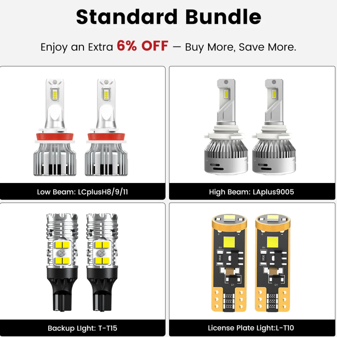 Fit for 2023-2026 Chevrolet Colorado LED Bulbs Upgrade | Tested and Verified