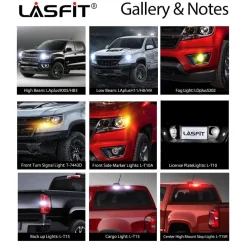 Fit for 2015-2022 Chevrolet Colorado LED Bulbs Upgrade | Tested and Verified