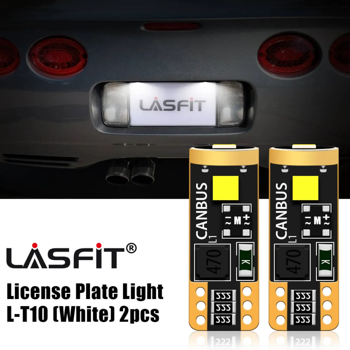 Fit for 1997-2004 Chevrolet Corvette LED Bulbs 880 Exterior Lights