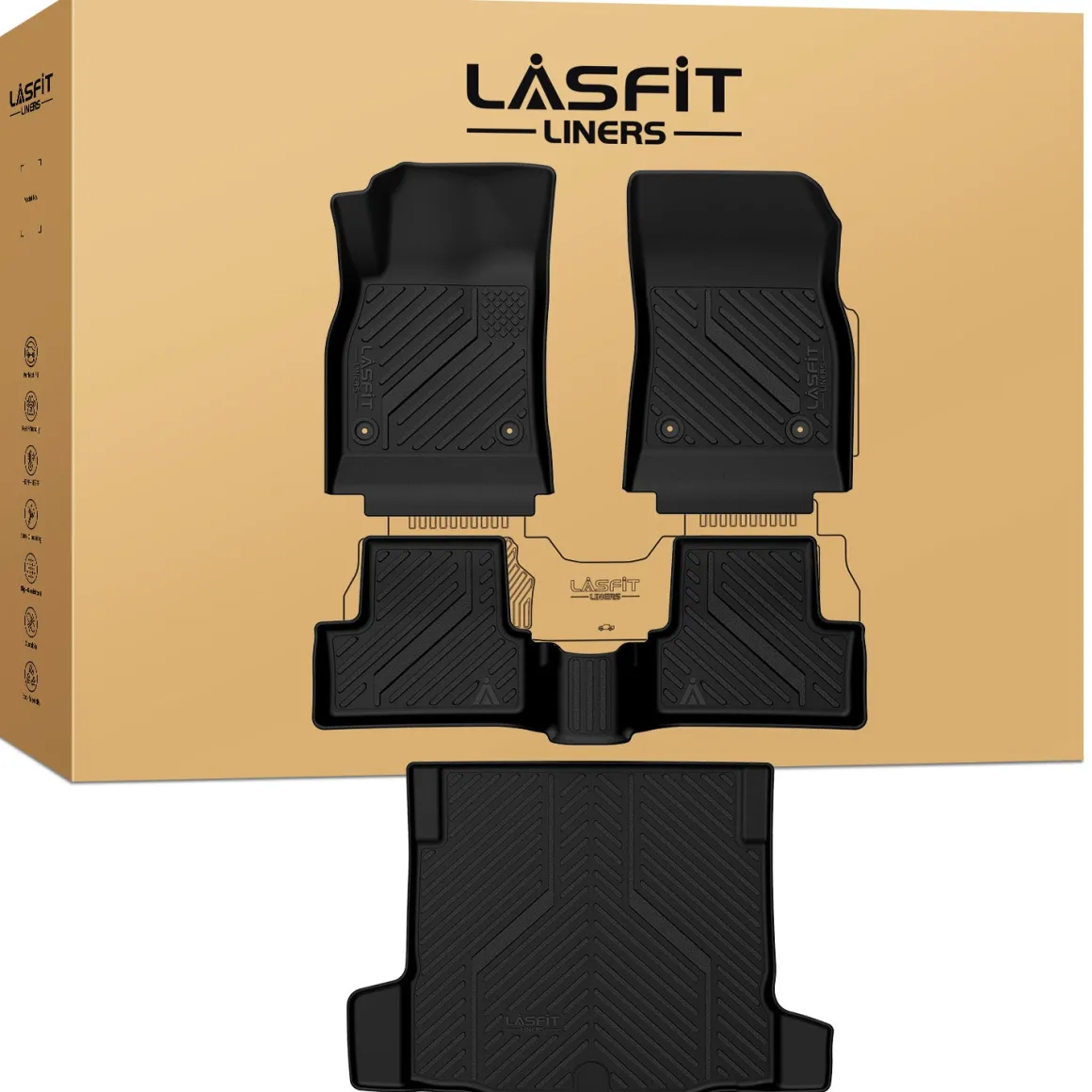 Fit for 2011-2015 Chevrolet Cruze Floor Mats & Cargo Mat