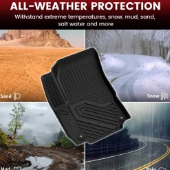 Fit for 2018-2024 Chevrolet Equinox Floor Mats or Seatback & Cargo Mat, Don't Fit Equinox EV