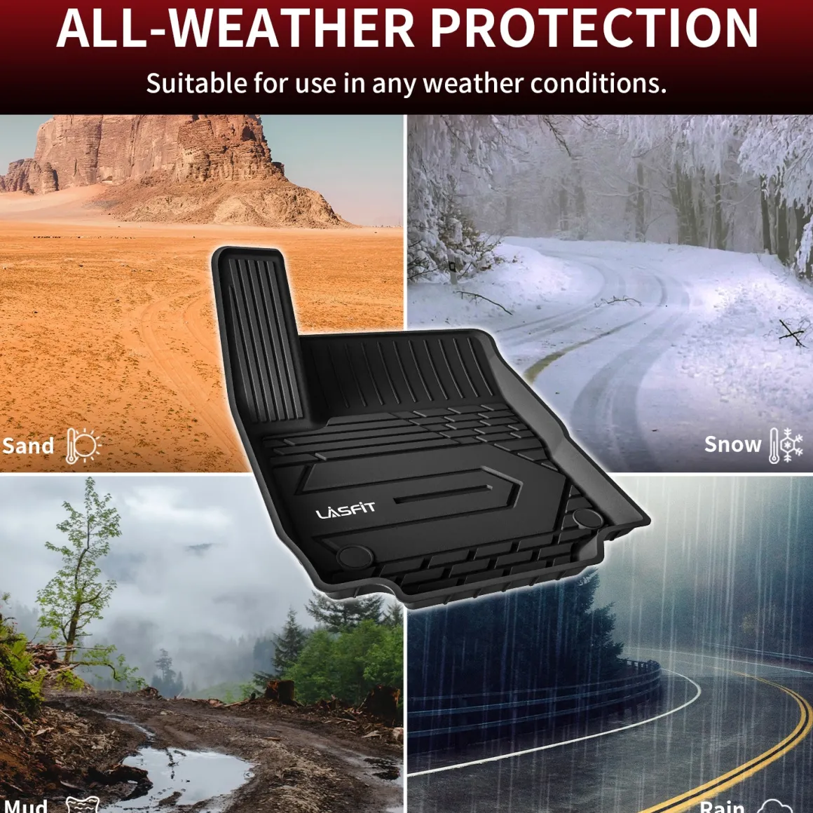 Fit for 2018-2024 Chevrolet Equinox Floor Mats or Seatback & Cargo Mat, Don't Fit Equinox EV
