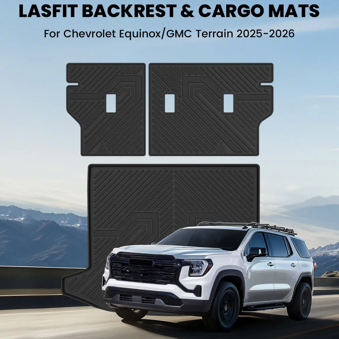 Fit for 2025-2026 Chevrolet Equinox Floor Mats or Seatback & Cargo Mats