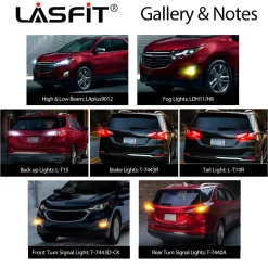 Fit for 2018-2021 Chevrolet Equinox LED Bulbs Upgrade | Tested and Verified