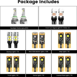 Fit for 2018-2021 Chevrolet Equinox LED Bulbs Upgrade | Tested and Verified