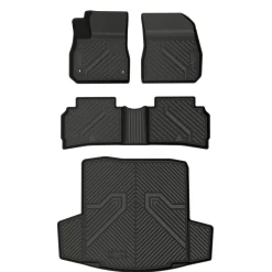 Fit for 2016-2025 Chevrolet Malibu Floor Mats & Cargo Mat, Don't Fit Hybrid or 2016 Malibu Limited