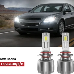 Fit for 2008-2012 Chevrolet Malibu The Brightest LED Bulbs Upgrade
