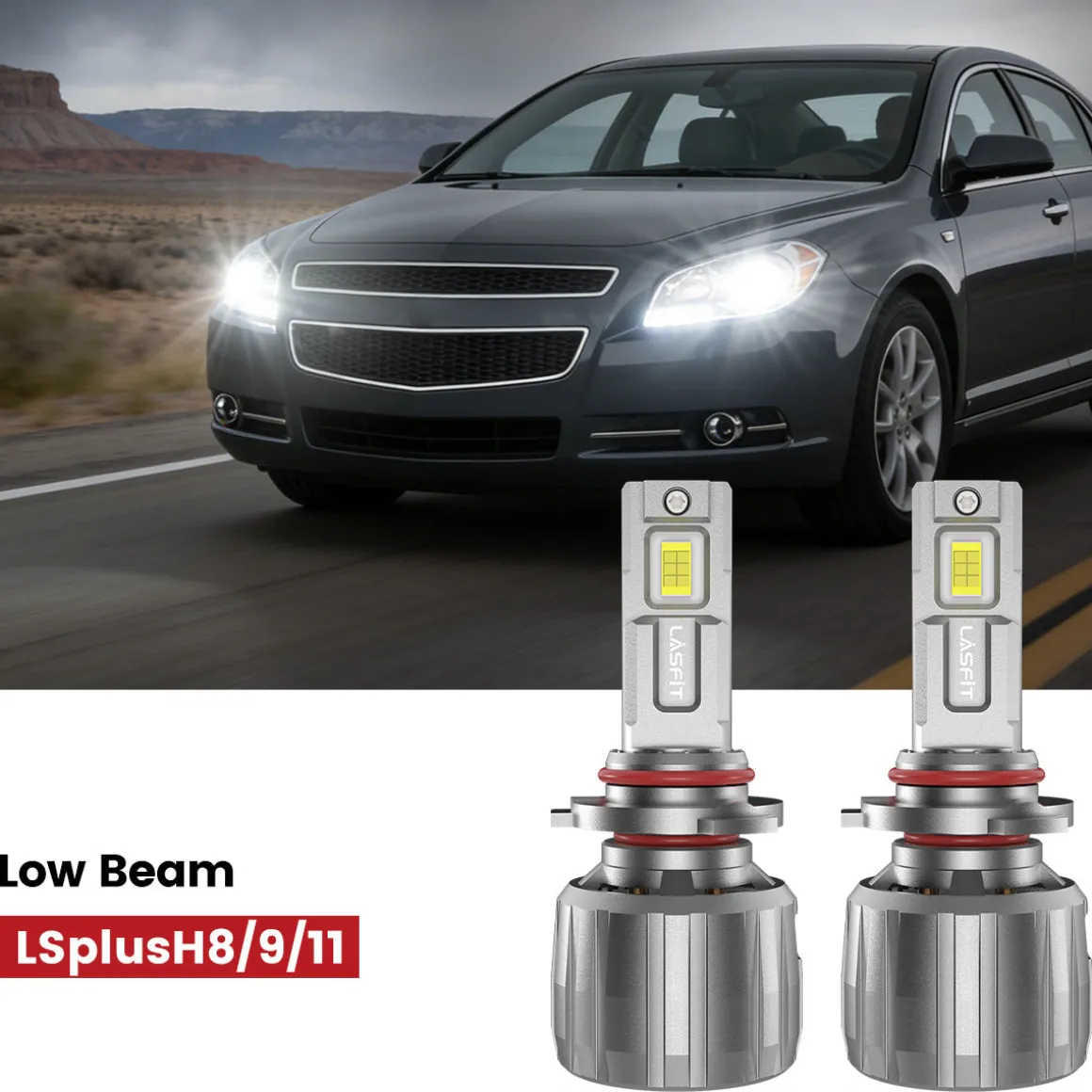 Fit for 2008-2012 Chevrolet Malibu The Brightest LED Bulbs Upgrade