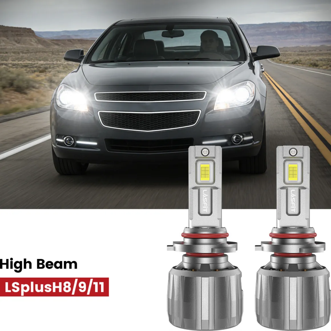 Fit for 2008-2012 Chevrolet Malibu The Brightest LED Bulbs Upgrade