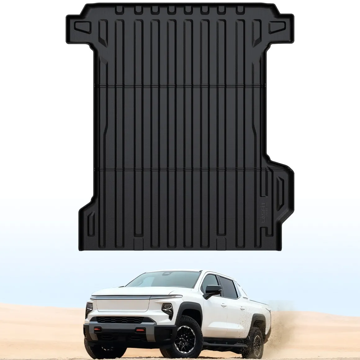 Fit for 2024-2026 Chevrolet Silverado EV 5.9FT Bed Mat