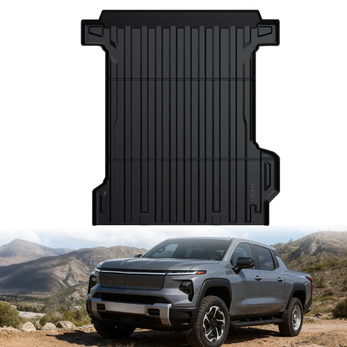 Fit for 2024-2026 Chevrolet Silverado EV 5.9FT Bed Mat
