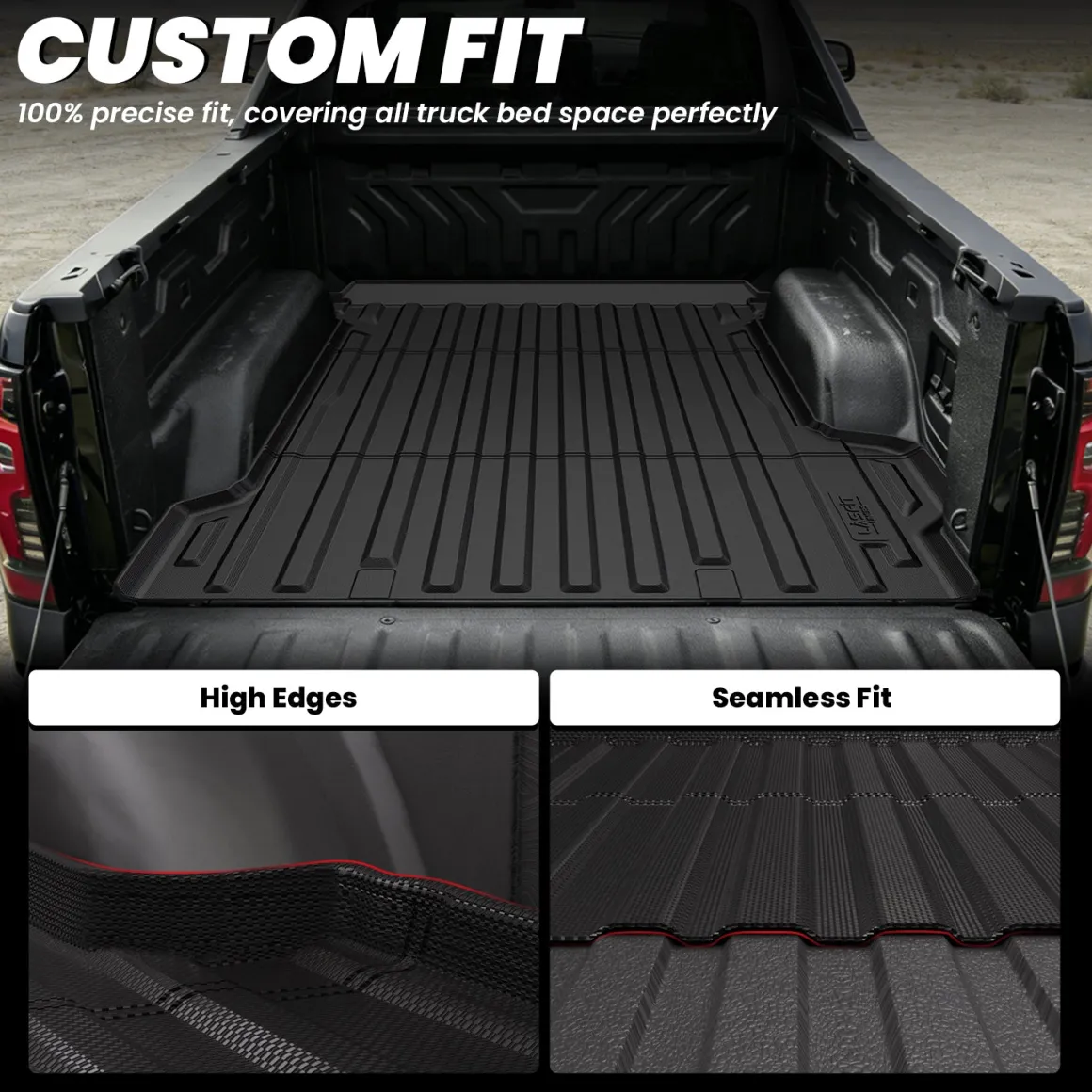 Fit for 2024-2026 Chevrolet Silverado EV 5.9FT Bed Mat