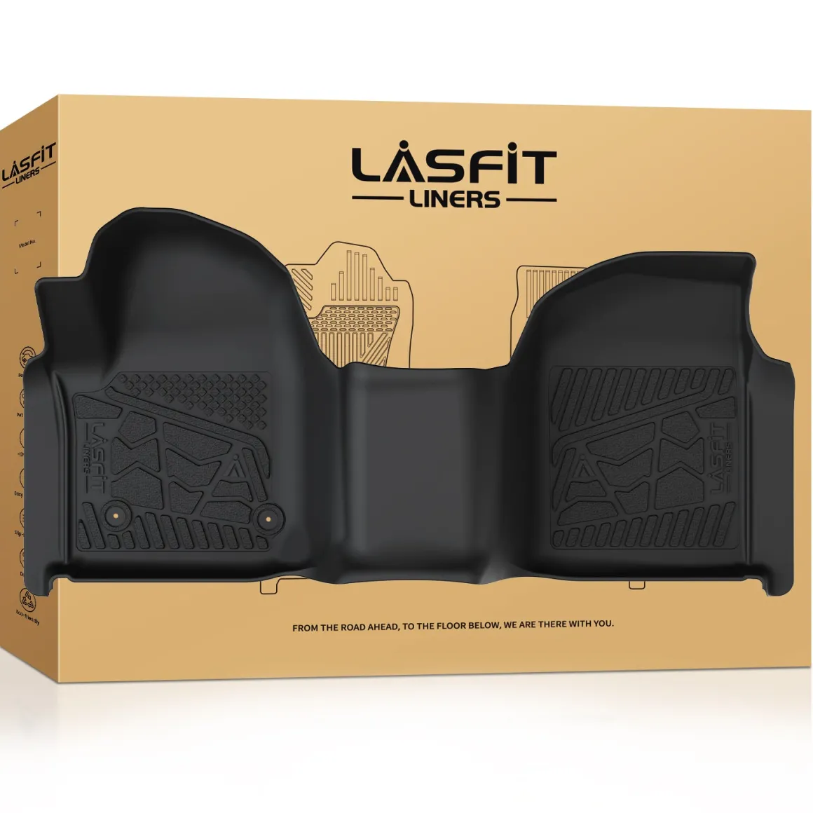 Fit for 2019-2026 Chevrolet Silverado 1500 Floor Mats, Fit Carpet Floor Only, Not Fit 2019 Silverado 1500 LD