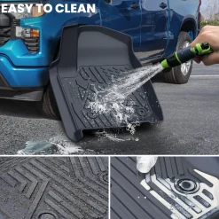 Fit for 2020-2026 Chevrolet Silverado 2500HD 3500HD Floor Mats, Fit Carpet Floor Only