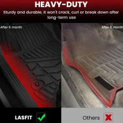 Fit for 2020-2026 Chevrolet Silverado 2500HD 3500HD Floor Mats, Fit Carpet Floor Only