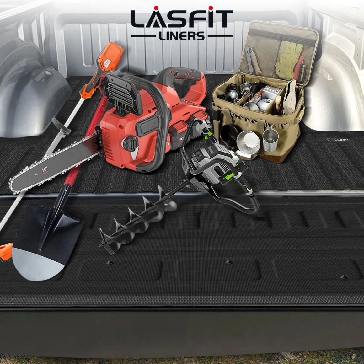 Fit for 2020-2026 Chevrolet Silverado 2500HD 3500HD 6.8FT Bed Mat or Tailgate Mat, Not for 5th Wheel Package