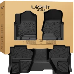 Fit for 2015-2019 Chevrolet Silverado 2500HD 3500HD Floor Mats, Fit Carpet Floor & Without 4*4 Shifter Only