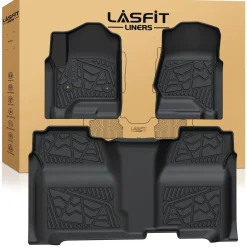 Fit for 2015-2019 Chevrolet Silverado 2500HD 3500HD Floor Mats, Fit Carpet Floor & Without 4*4 Shifter Only