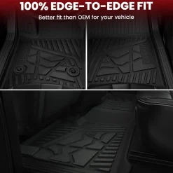 Fit for 1999-2006 Chevrolet Silverado 2500HD 3500HD Floor Mats, Fit Without 4*4 Shifter Only