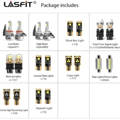 Fit for 2007-2014 Chevrolet Silverado 2500 3500 LED Bulbs Upgrade | Tested and Verified