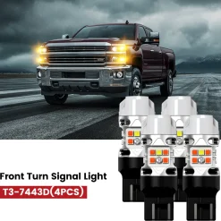Fit for 2015-2019 Chevrolet Silverado 2500 3500 LED Bulbs Upgrade | Tested and Verified
