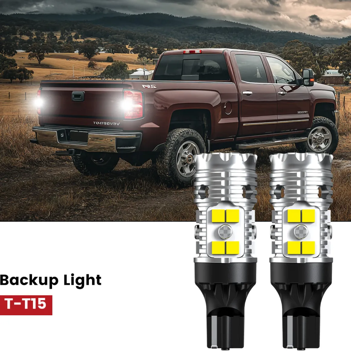 Fit for 2015-2019 Chevrolet Silverado 2500 3500 LED Bulbs Upgrade | Tested and Verified