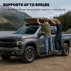 Fit for 2019-2026 Chevrolet Silverado 1500 Running Boards Side Steps, Fit Crew Cab ONLY