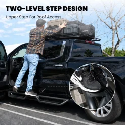 Fit for 2019-2026 Chevrolet Silverado 1500 Running Boards Side Steps, Fit Crew Cab ONLY