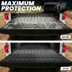 Fit for 2019-2026 Chevrolet Silverado 1500 Truck Bed Mat or Tailgate Mat, Not for 2019 Silverado LD