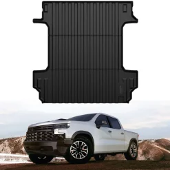 Fit for 2019-2026 Chevrolet Silverado 1500 Truck Bed Mat or Tailgate Mat, Not for 2019 Silverado LD