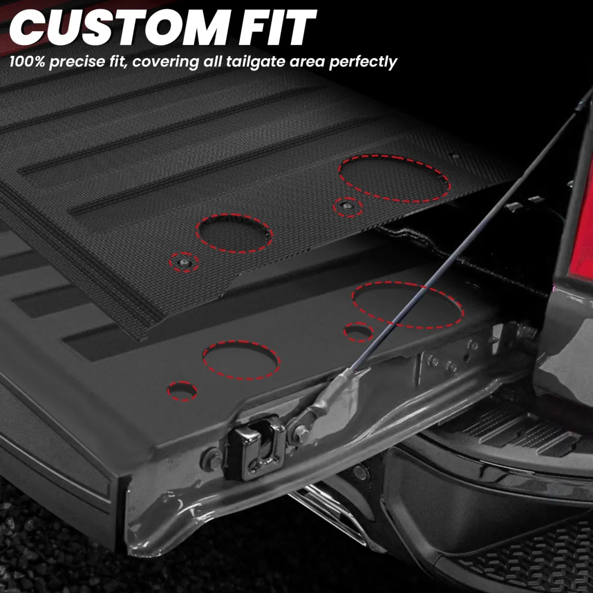 Fit for 2019-2026 Chevrolet Silverado 1500 Truck Bed Mat or Tailgate Mat, Not for 2019 Silverado LD