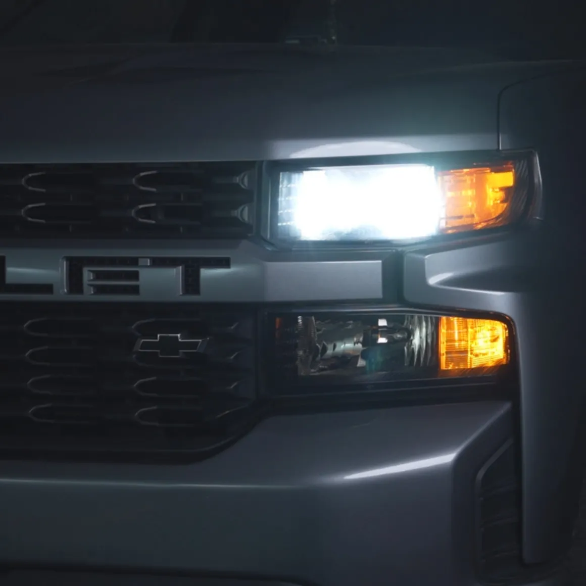 Fit for 2019-2026 Chevrolet Silverado 1500 WT/Custom/Custom Trail Boss Custom-Fit H11 9005 LED Bulbs with Dust Cover | Pro-DC Series