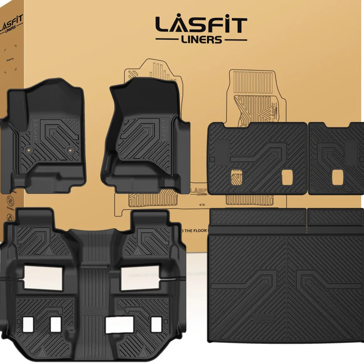 Fit for 2015-2020 Chevrolet Suburban Floor Mats or Seatback & Cargo Mat