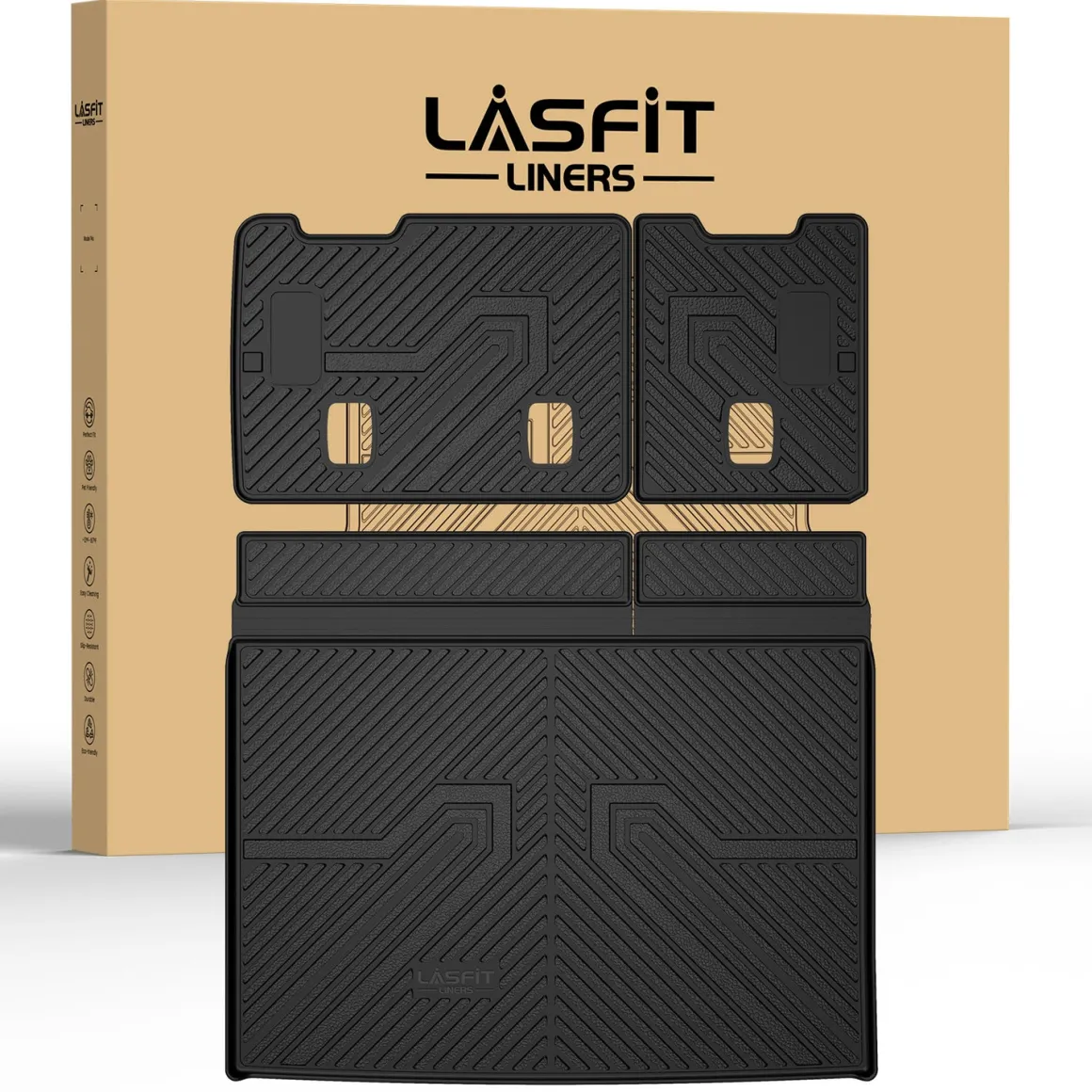 Fit for 2015-2020 Chevrolet Suburban Floor Mats or Seatback & Cargo Mat