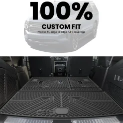 Fit for 2021–2026 Chevrolet Tahoe Individual Floor or Cargo Mats, Not Fit 9 Seats
