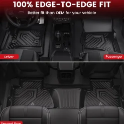 Fit for 2015-2020 Chevrolet Tahoe 7/8 Seats Floor Mats & Seatback & Cargo Mat