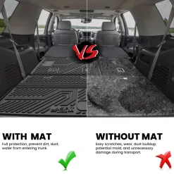 Fit for 2015-2020 Chevrolet Tahoe 7/8 Seats Floor Mats & Seatback & Cargo Mat