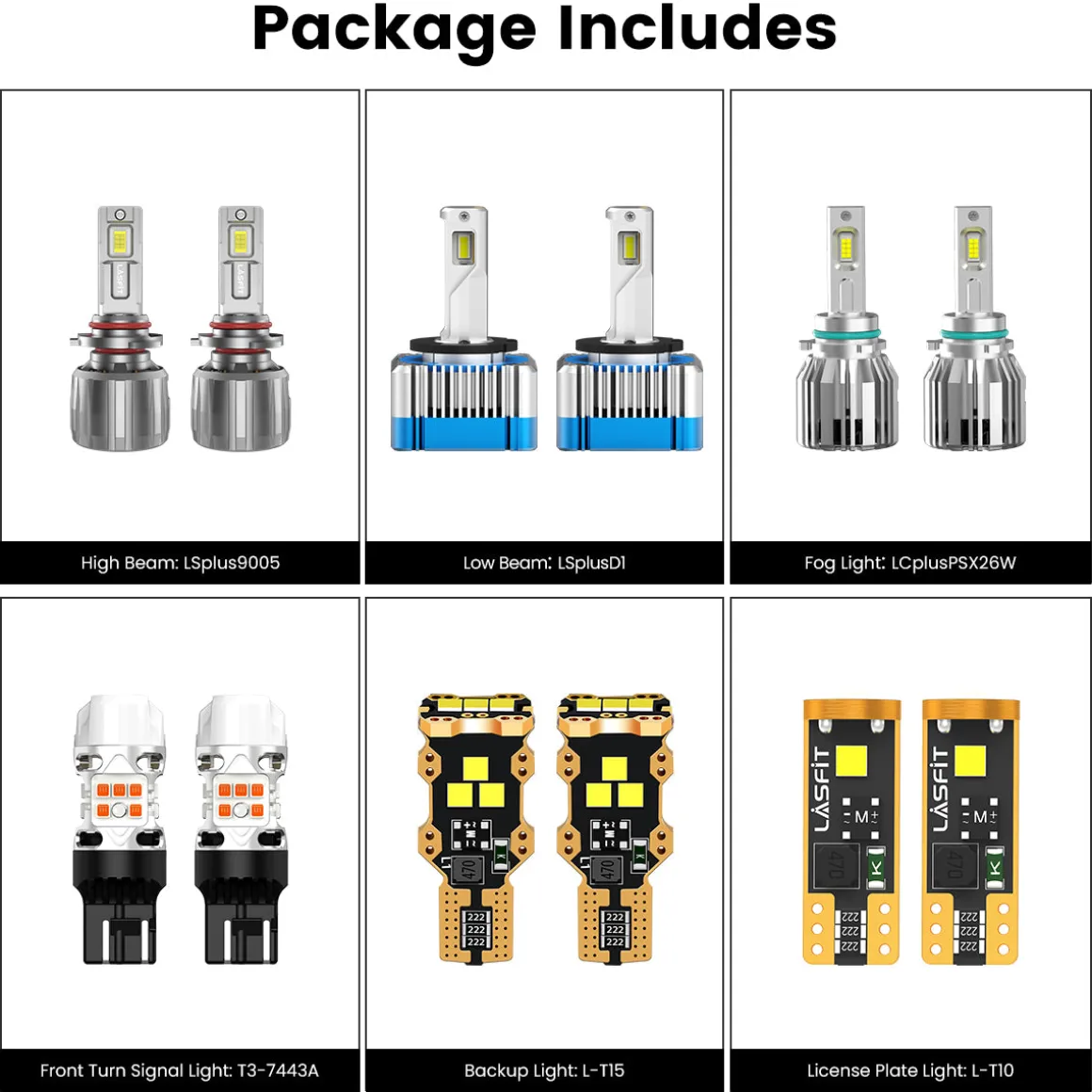 Fit for 2015-2020 Chevrolet Tahoe The Brightest LED Bulbs Upgrade | Tested and Verified