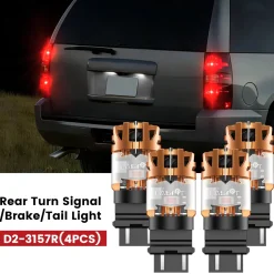 Fit for 2007-2014 Chevrolet Tahoe The Brightest LED Bulbs Upgrade