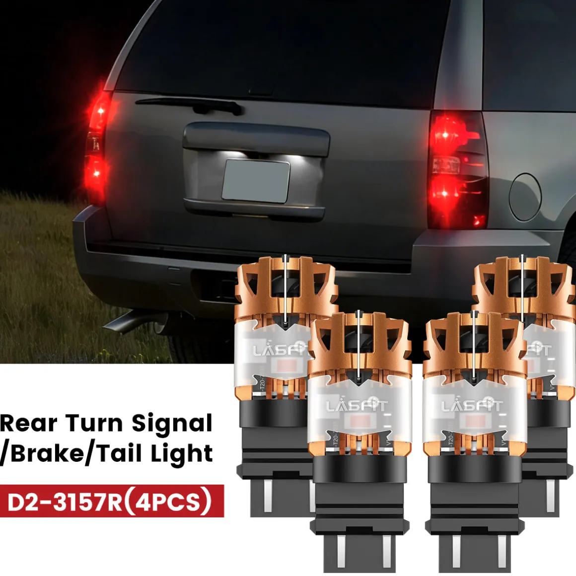 Fit for 2007-2014 Chevrolet Tahoe The Brightest LED Bulbs Upgrade