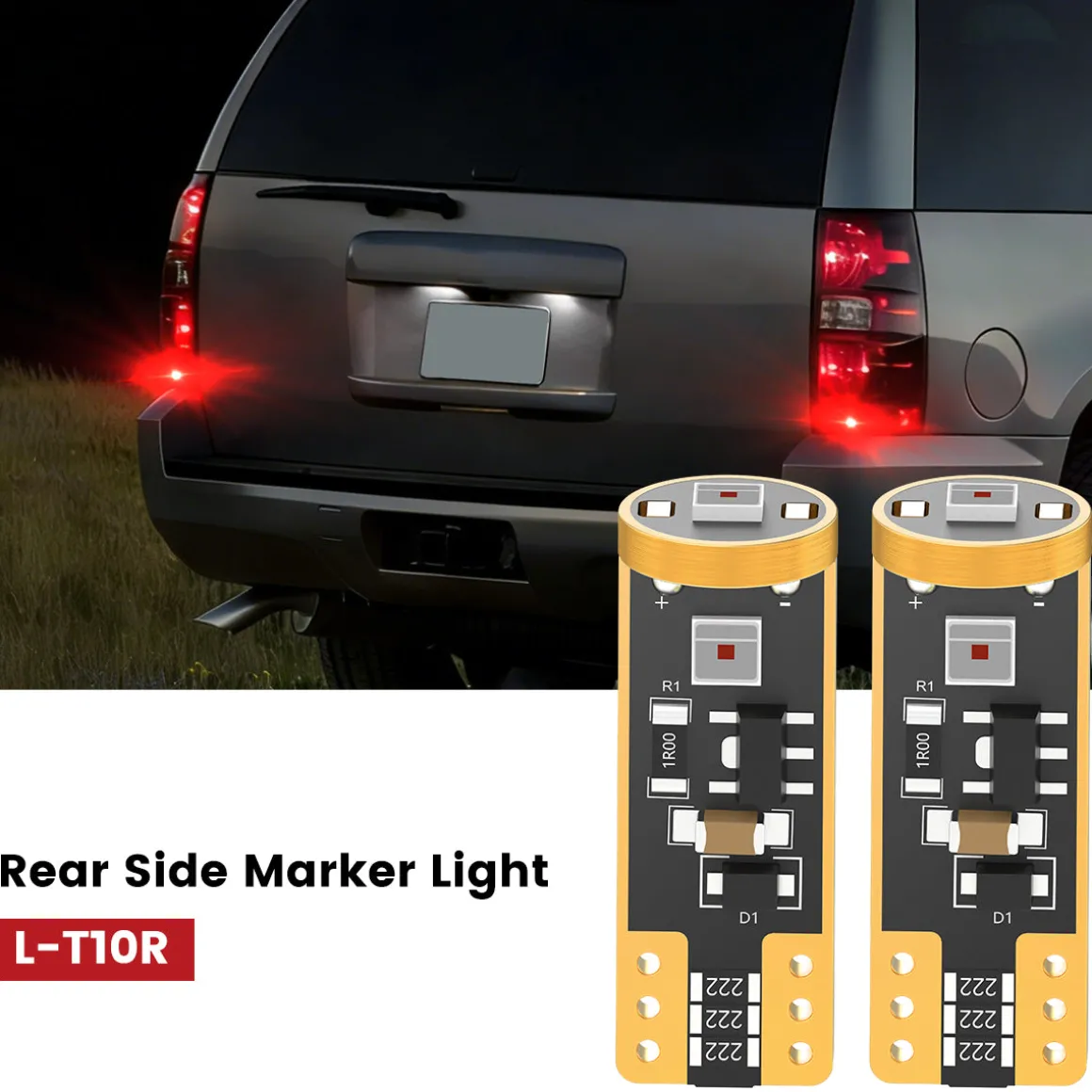 Fit for 2007-2014 Chevrolet Tahoe The Brightest LED Bulbs Upgrade