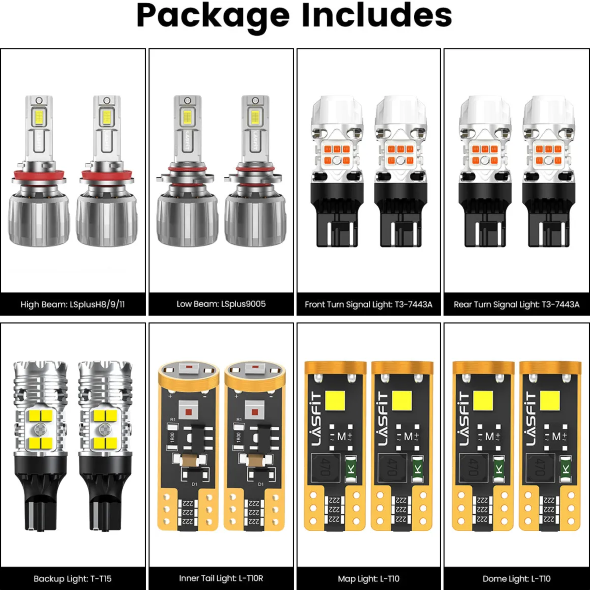 Fit for 2021-2023 Chevrolet Trailblazer The Brightest LED Bulbs Upgrade | Tested and Verified