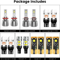 Fit for 2021-2023 Chevrolet Trailblazer The Brightest LED Bulbs Upgrade | Tested and Verified