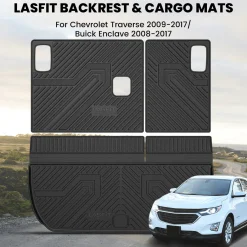 Fit for 2009-2017 Chevrolet Traverse Floor Mats or Seatback & Cargo Mats