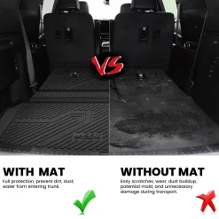 Fit for 2024-2026 Chevrolet Traverse Floor Mats or 3rd Row Seatback & Cargo Mats