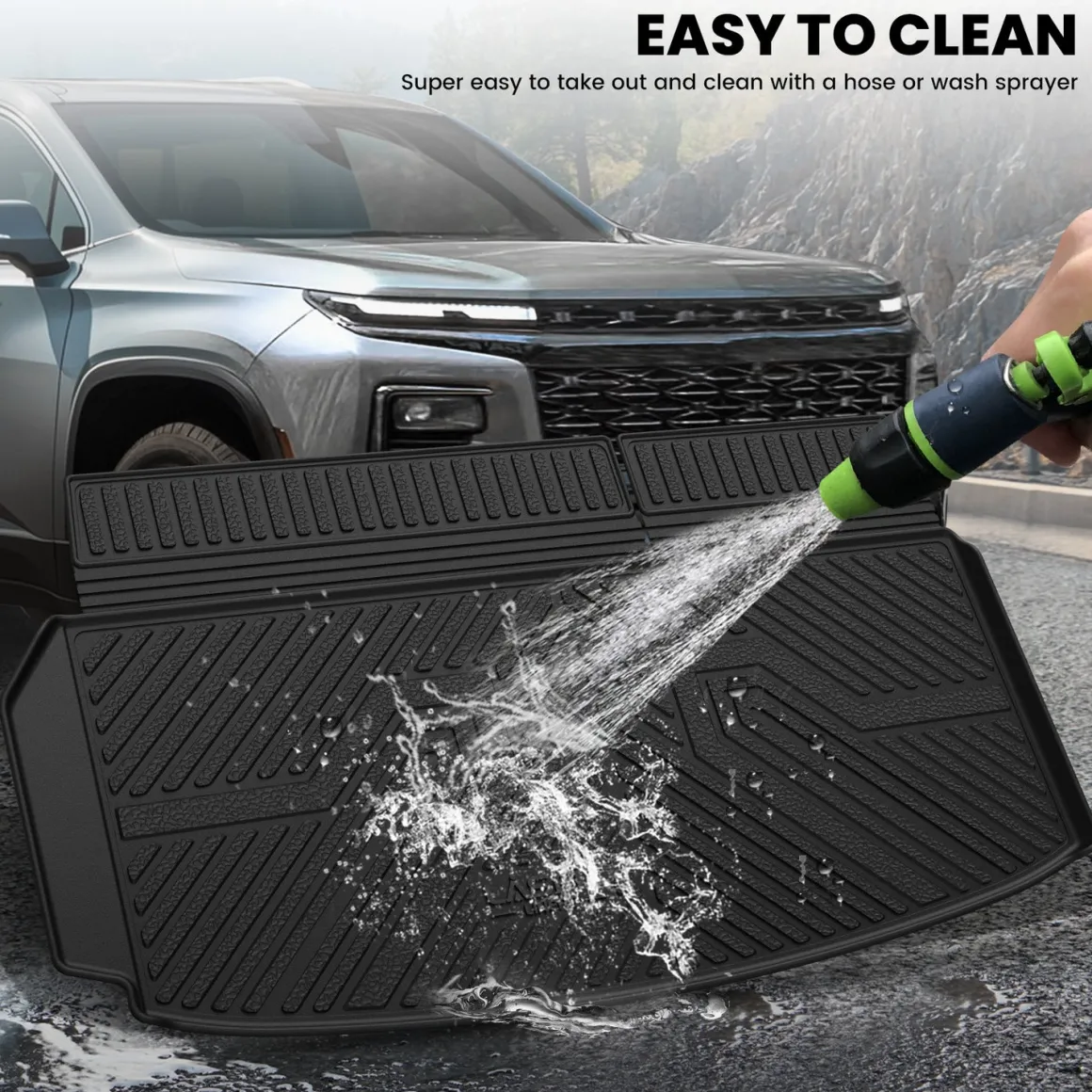 Fit for 2024-2026 Chevrolet Traverse Floor Mats or 3rd Row Seatback & Cargo Mats