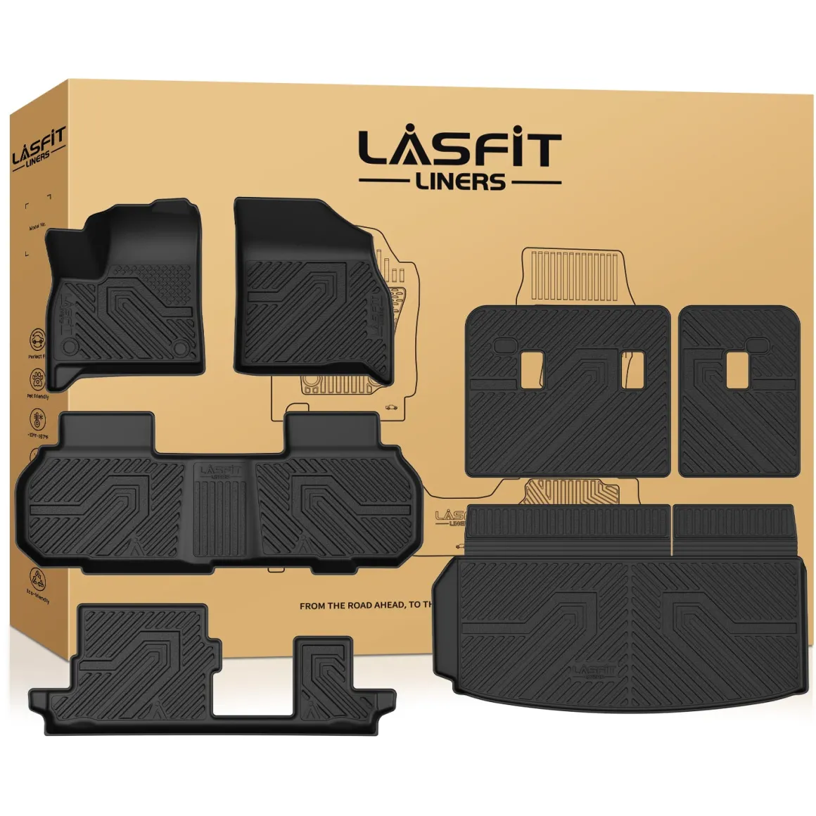 Fit for 2024-2026 Chevrolet Traverse Floor Mats or 3rd Row Seatback & Cargo Mats