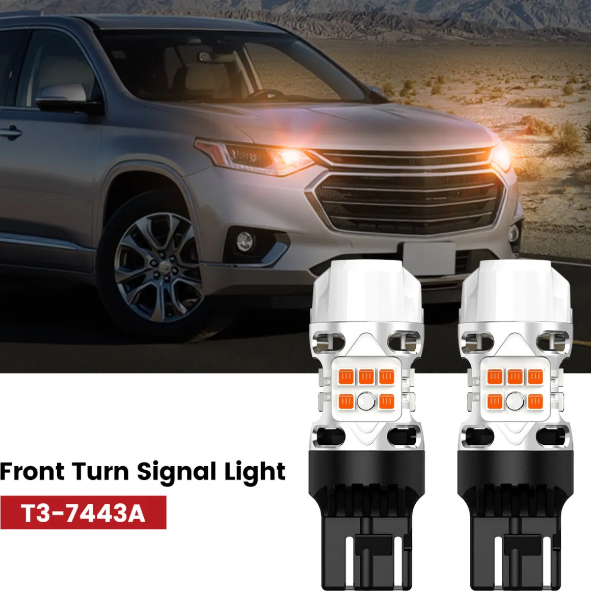 Fit For 2018-2021 Chevrolet Traverse LED Bulbs Upgrade