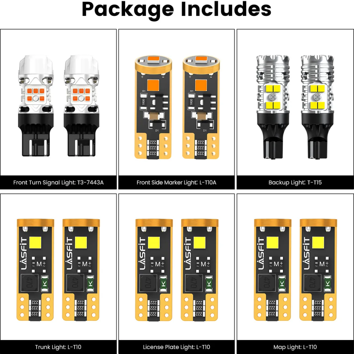 Fit For 2018-2021 Chevrolet Traverse LED Bulbs Upgrade